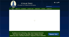 Desktop Screenshot of cedartreeschool.org